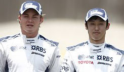 Två F1-söner i Williams F1-team