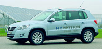 Miljömässan i Kina: VW Tiguan med eldrift