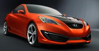 LOS ANGELES: Hyundai Coupe Concept