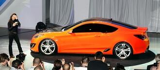 LOS ANGELES: Hyundai Coupe Concept