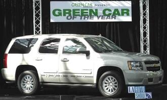 Chevy Tahoe Hybrid är "Årets gröna bil"
