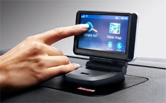 Personlig navigator i Volvo - utan lösa sladdar