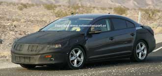 Tjuvtitt på VW Passat Coupé