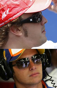 Fernando Alonso och Nelson Piquet är klara för Renault Formel 1