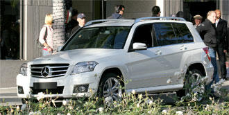 Avklädd i Sex and the City: Mercedes GLK