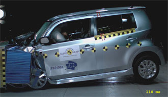 Euro NCAP: 5 stjärnor för V70 - men problem med krockgardin
