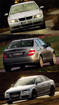 Årets testbil 2007 - nya Audi A4