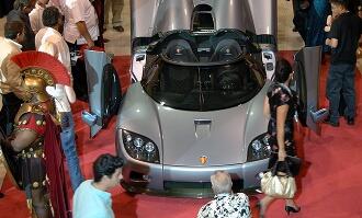 Premiär för Koenigsegg i USA