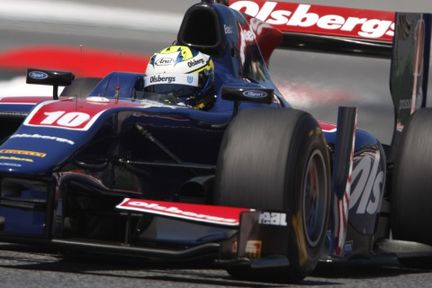 Teamkompisen körde på Marcus Ericsson