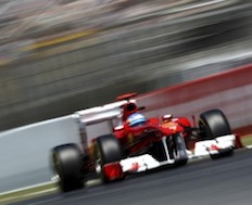 F1: Hamilton pressade Vettel i Barcelona
