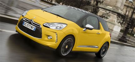 Citroën DS3 Airflow får tygsufflett