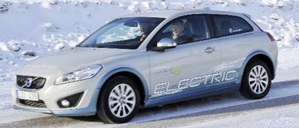 Volvo C30 El: Sprit värmer