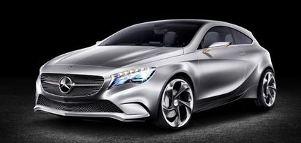 Nya Mercedes A-klass - snällare än konceptet