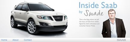 Saab-bloggaren Steven Wade har blivit "uppköpt"