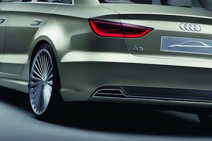 Audi A3 E-tron Concept visas i Shanghai