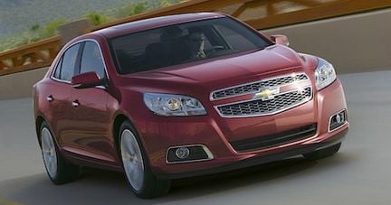 Chevrolet Malibu - första bilden på nya modellen