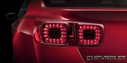 Chevrolet Malibu - första bilden på nya modellen