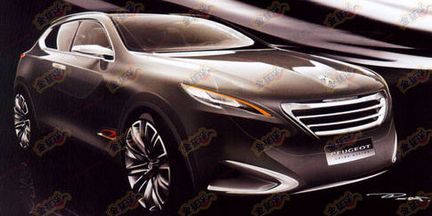 Peugeots nya SUV kan visas i Shanghai