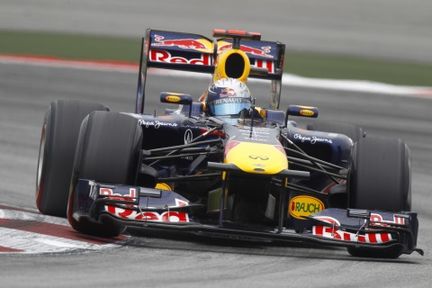 F1: Vettel igen - Renault loppets överraskning