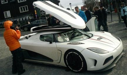 Vi kör Koenigsegg Agera R