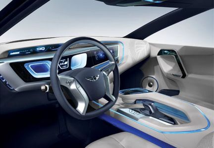 Hyundai visar bränslecellsbil i Seoul