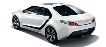 Hyundai visar bränslecellsbil i Seoul
