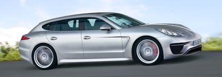 Nya Porsche Pajun siktar på BMW 5