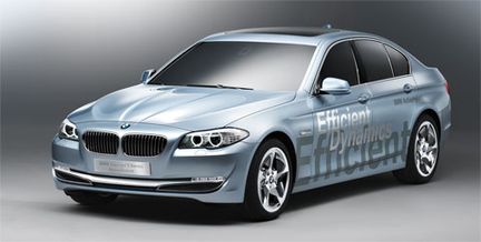 BMW visar 5-serien som laddhybrid