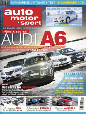 Första testet: 9-5, 5-serien, E-klass mot A6