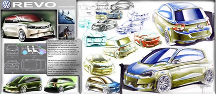 Vann designtävling - får praktik hos Volkswagen