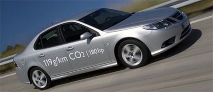 Saab 9-3 TTiD 2011: Miljömärkt