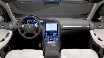 Tesla S klar 2012 - i lyxversion