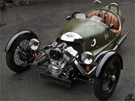 Morgan 3 Wheeler - med nutidsteknik