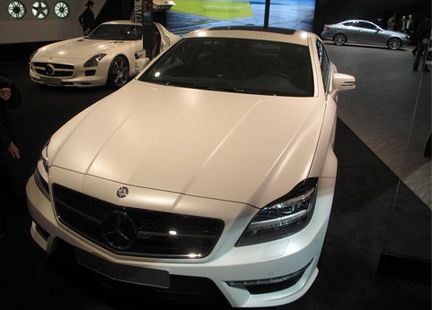 Mercedes är helt matt