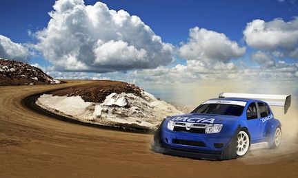 Dacia kör backtävlingen Pikes Peak