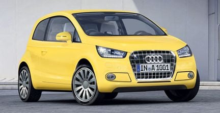Audi A2: Ny design och laddhybrid