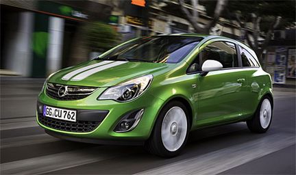 Opel Corsa ömsar skinn och blir snålare