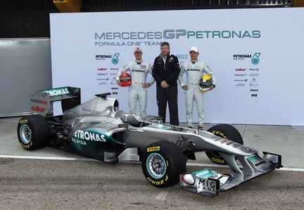 F1: ...och här är Schumachers nya bil