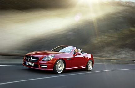 Mercedes SLK är officiell - äntligen