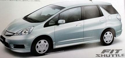 Honda Jazz: Bildläcka avslöjar kombin