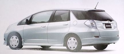 Honda Jazz: Bildläcka avslöjar kombin