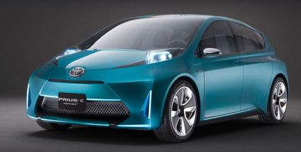Toyota Prius c - som i citybil