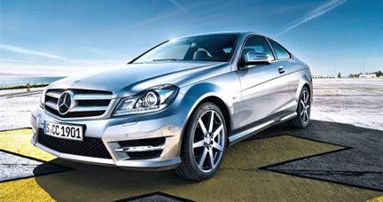 Mercedes C Coupé - med en överraskning