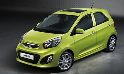 Kia Picanto - första bilderna på nya bilen