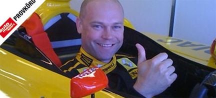 TV: Huldt provkör F1-bil
