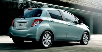 Toyota Yaris växer - men bantar vikt
