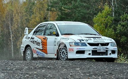 Richard Göransson kör Svenska Rallyt