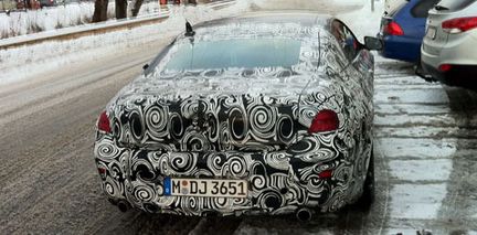 BMW 6 coupé siktad i Sverige