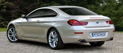BMW 6 coupé siktad i Sverige