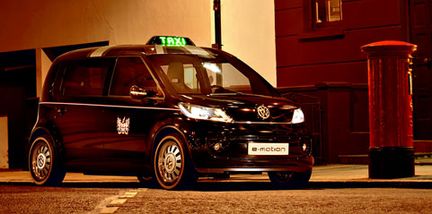 Volkswagen visar en ny Londontaxi